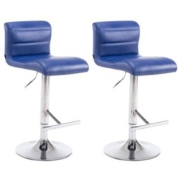 2er Set Barhocker Denver V2 Kunstleder