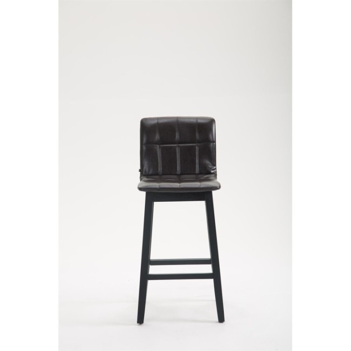 2er Set Barhocker Bregenz Kunstleder schwarz