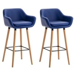 2er Set Barhocker Grant Kunstleder
