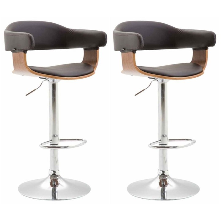 2er Set Barhocker Natal Kunstleder