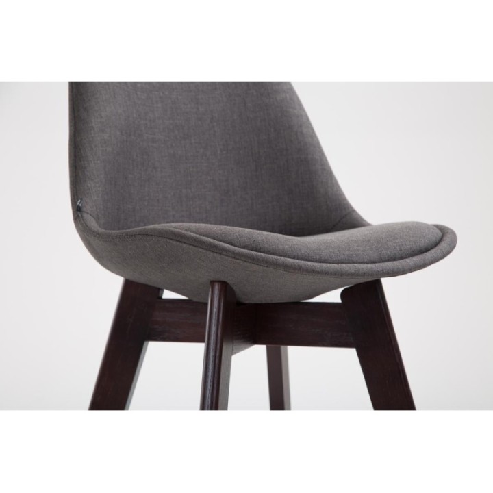2er Set Barhocker Cannes Stoff cappuccino
