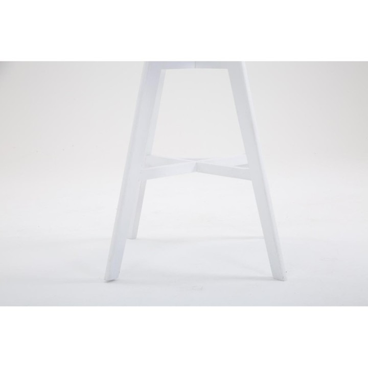 2er Set Barhocker Cannes Stoff weiß