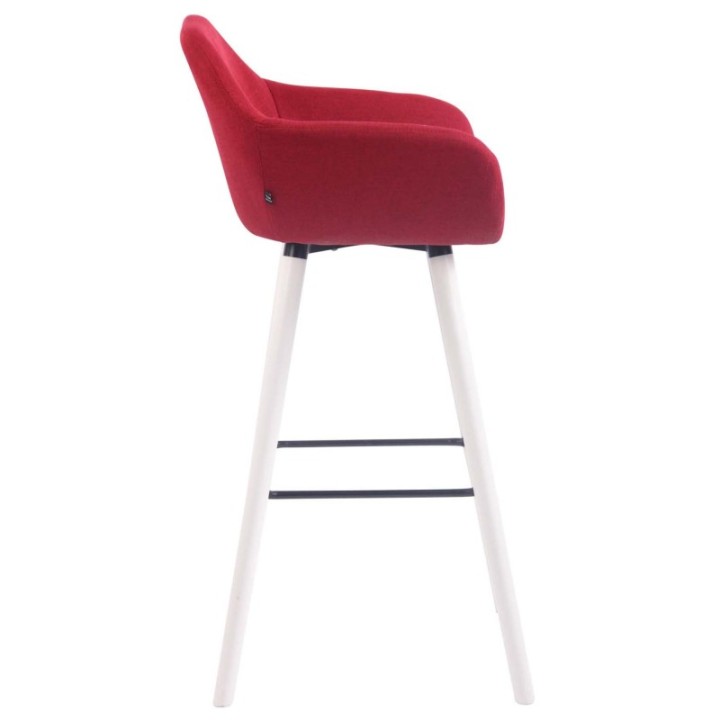 2er Set Barhocker Adelaide weiß