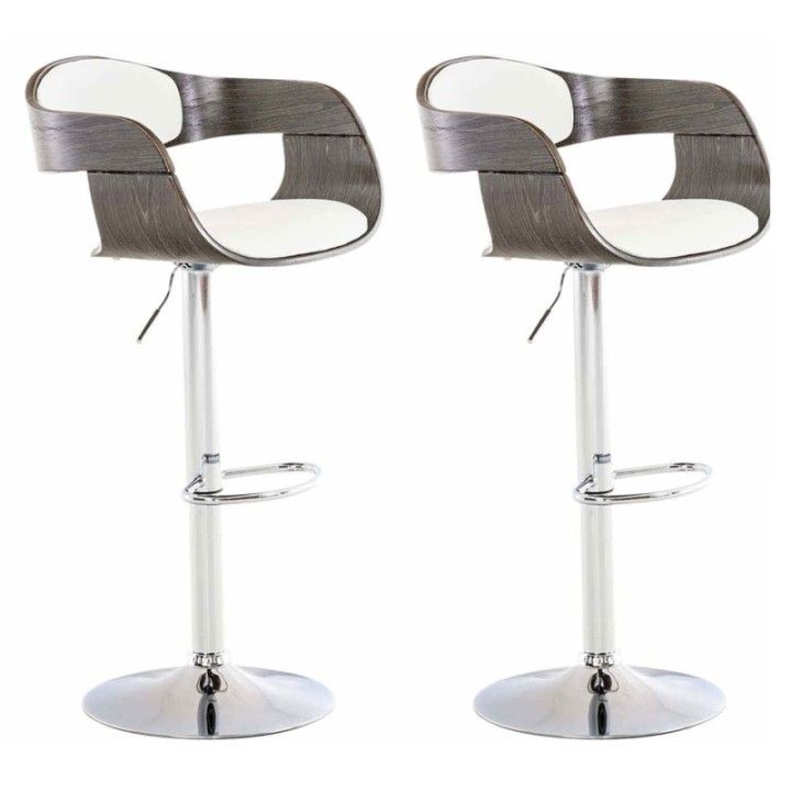 2er Set Barhocker Kingston C Kunstleder