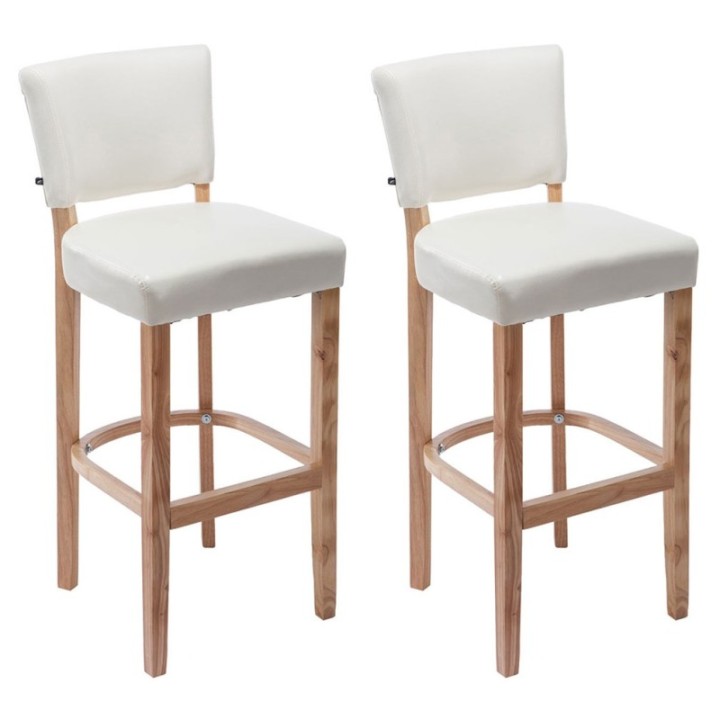 2er Set Barhocker Lionel V2 natura