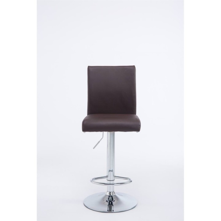 2er Set Barhocker Köln Kunstleder chrom
