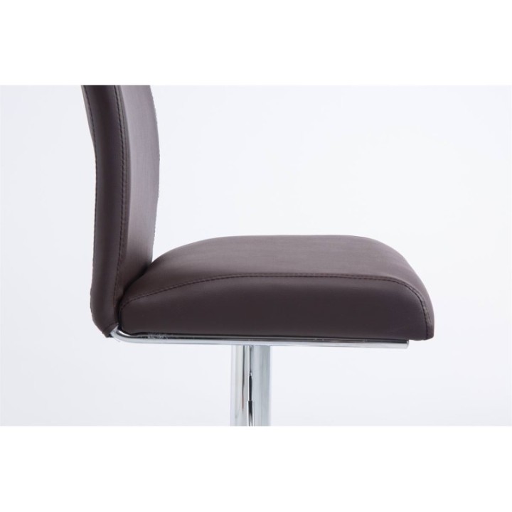 2er Set Barhocker Köln Kunstleder chrom