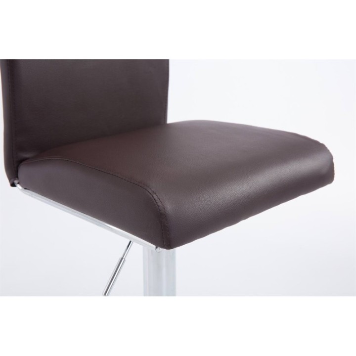 2er Set Barhocker Köln Kunstleder chrom