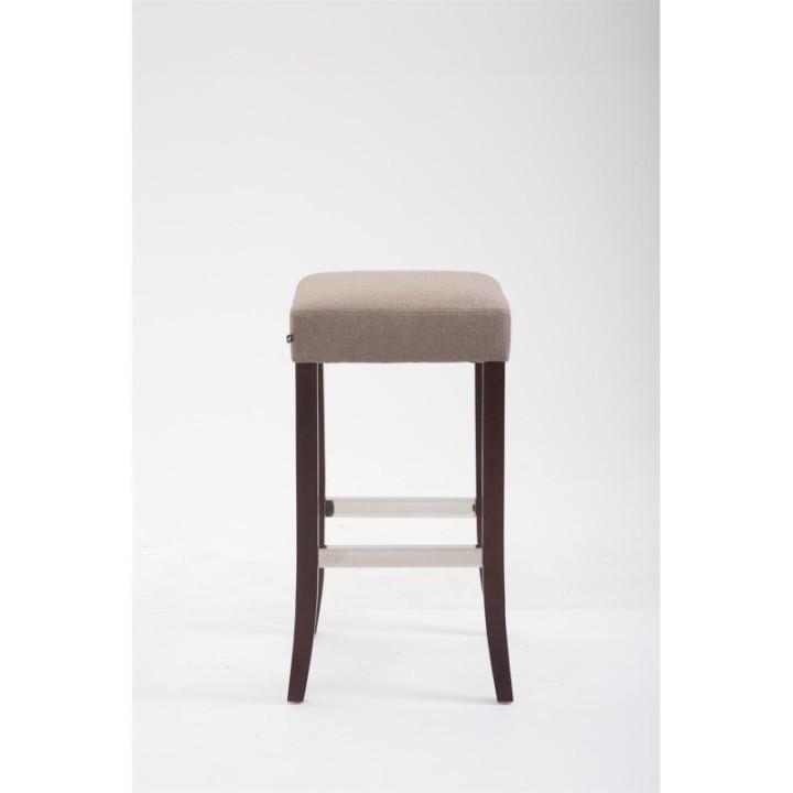 2er Set Barhocker Venta Stoff cappuccino