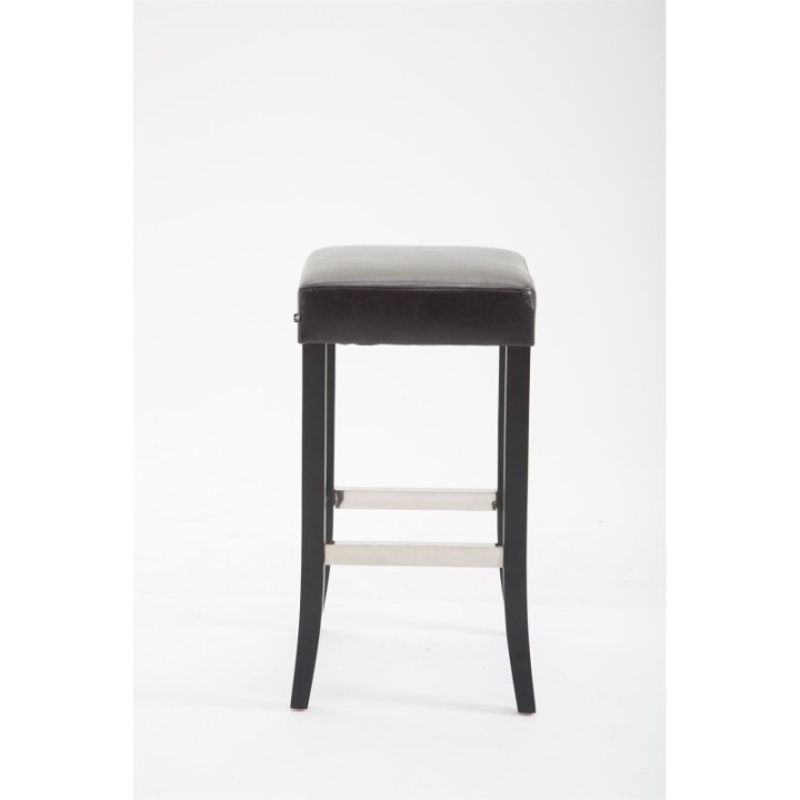 2er Set Barhocker Venta Kunstleder schwarz
