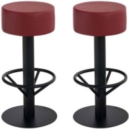 2er Set Barhocker Pisa V2 B76 Kunstleder