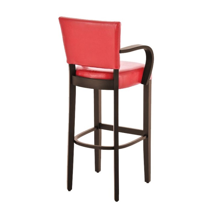 2er Set Barhocker Lionel mit Armlehne V2 cappuccino