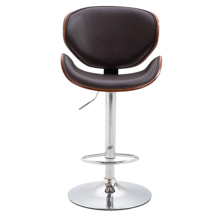 2er Set Barhocker Recife Kunstleder coffee