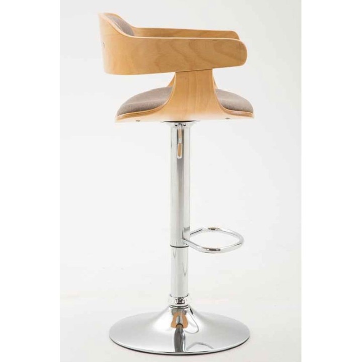 2er Set Barhocker Bogota Stoff natura