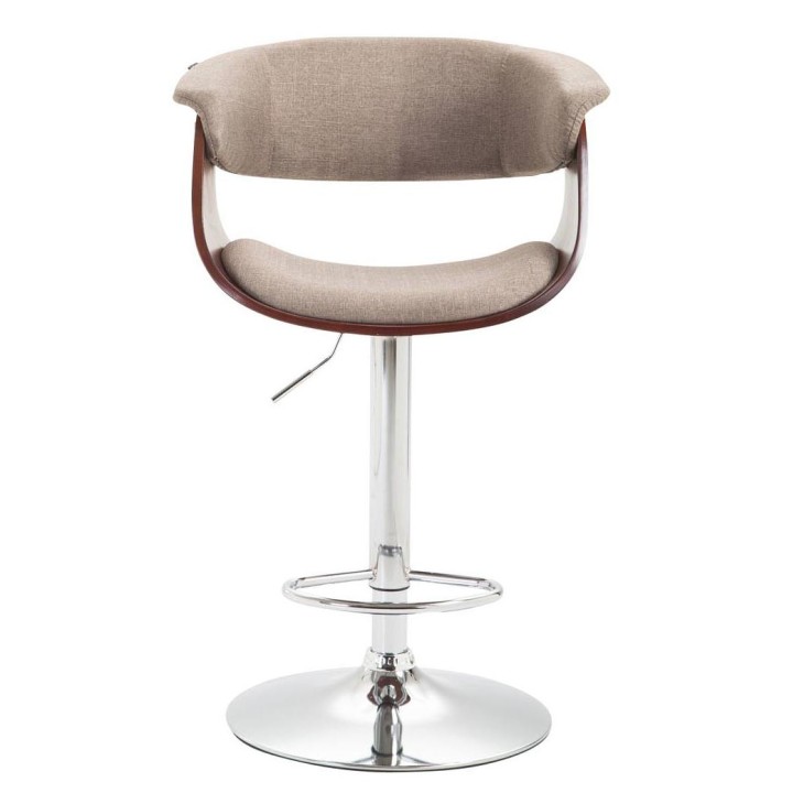 2er Set Barhocker Callao Stoff coffee