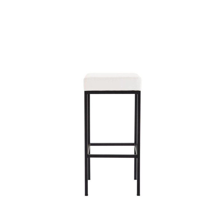 Barhocker Newark 80 Kunstleder schwarz