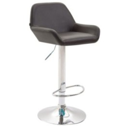 Barhocker Braga Kunstleder chrom