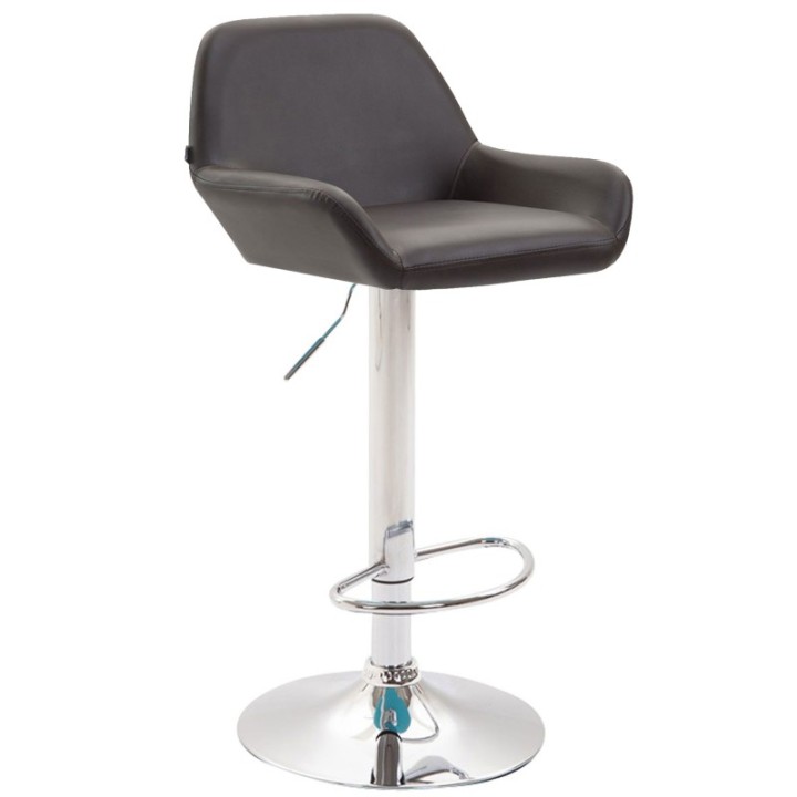 Barhocker Braga Kunstleder chrom