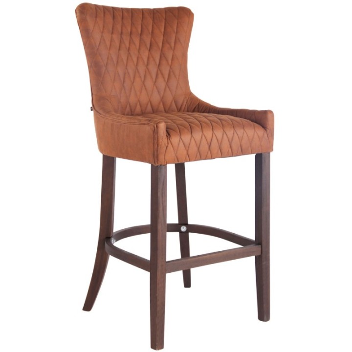 Barhocker Hanoi Vintage Kunstleder antik