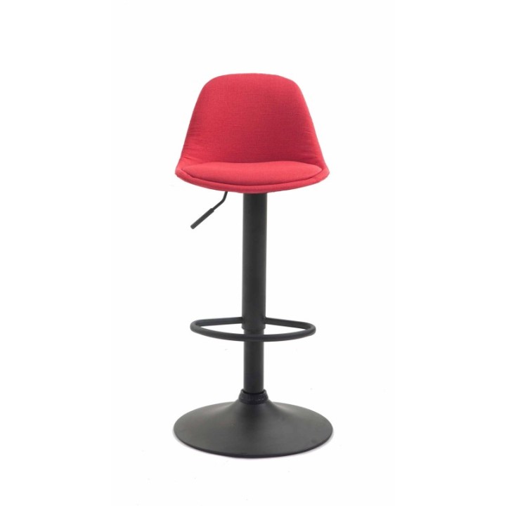 Barhocker Kiel Stoff schwarz