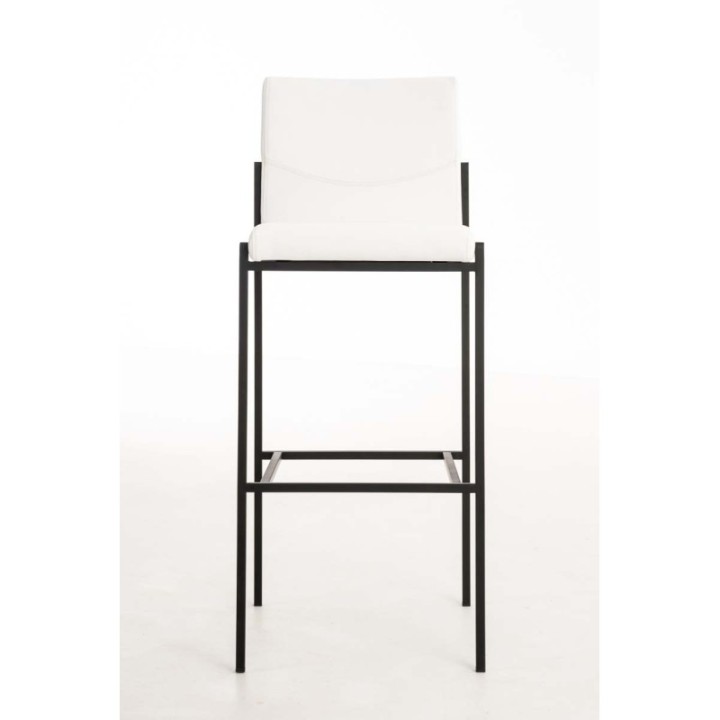 2er Set Barhocker Torino Kunstleder schwarz