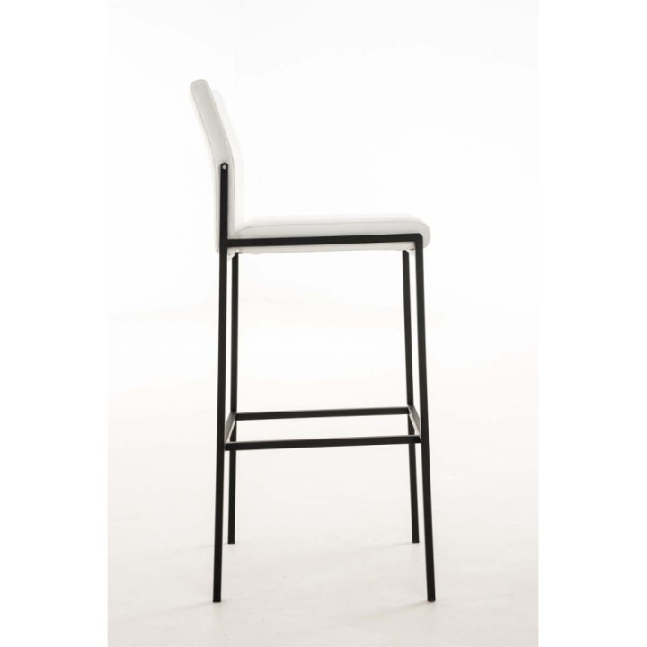 2er Set Barhocker Torino Kunstleder schwarz