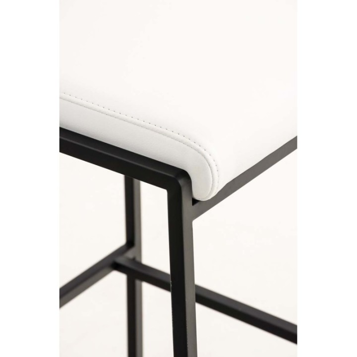 2er Set Barhocker Torino Kunstleder schwarz