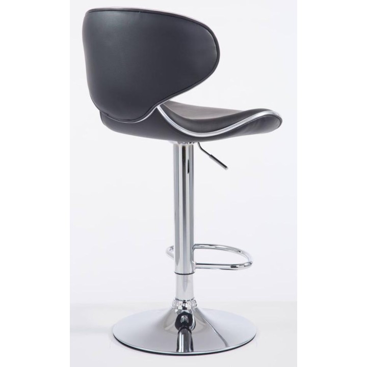 2er Set Barhocker Las Vegas V2 Kunstleder chrom
