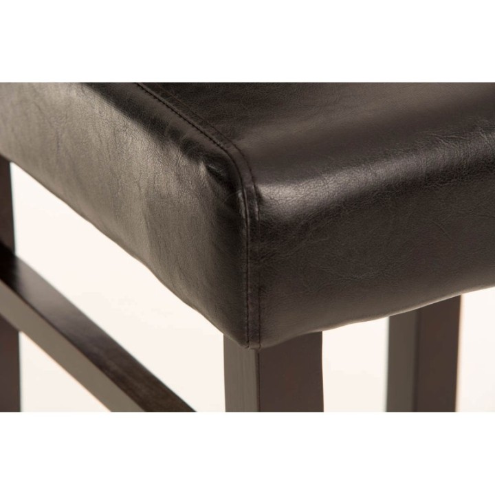 2er Set Barhocker Alvin Kunstleder cappuccino