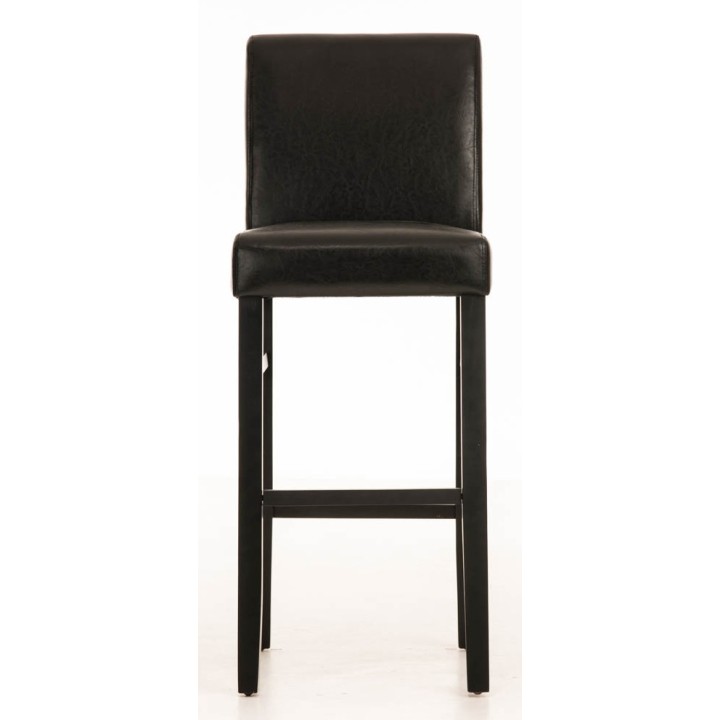 2er Set Barhocker Alvin Kunstleder schwarz