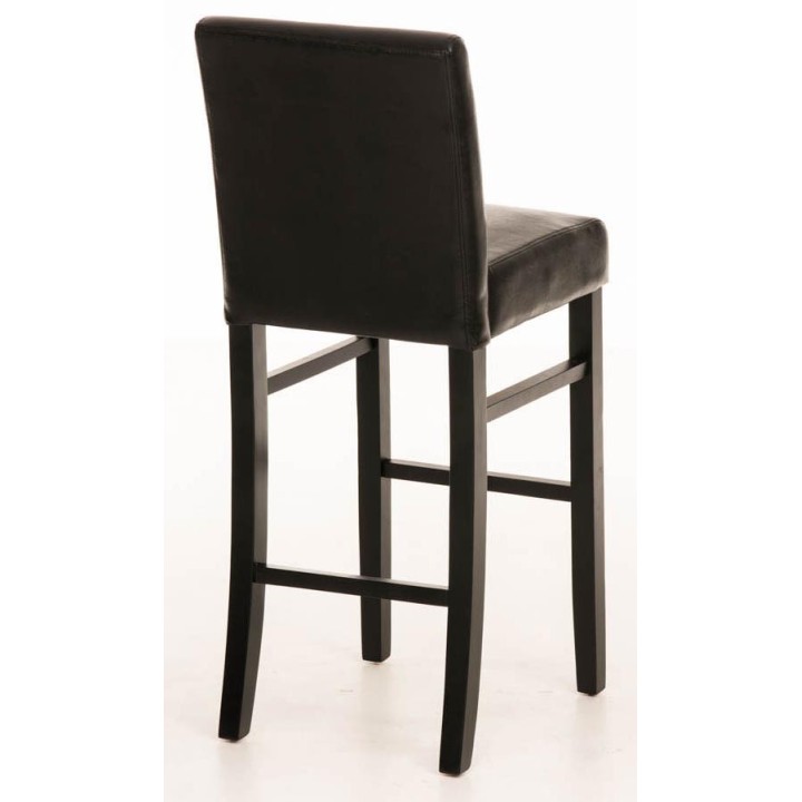 2er Set Barhocker Alvin Kunstleder schwarz