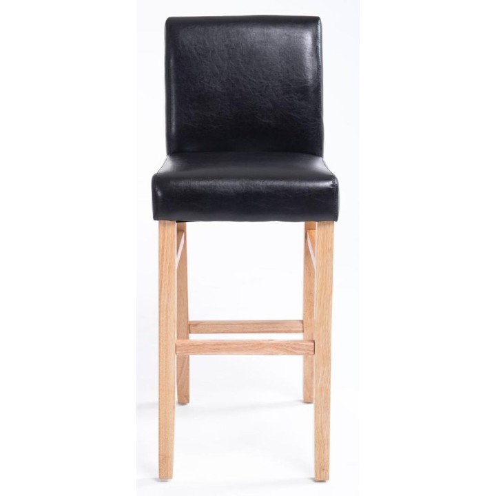 2er Set Barhocker Alvin Kunstleder natura