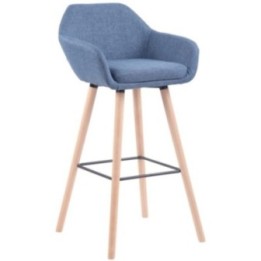 Barhocker Adelaide Stoff natura