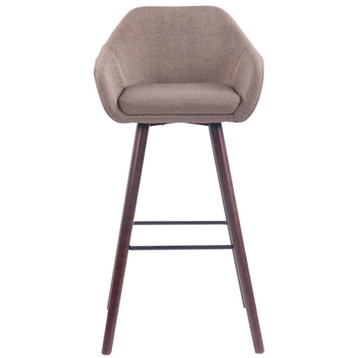 2er Set Barhocker Adelaide walnuss