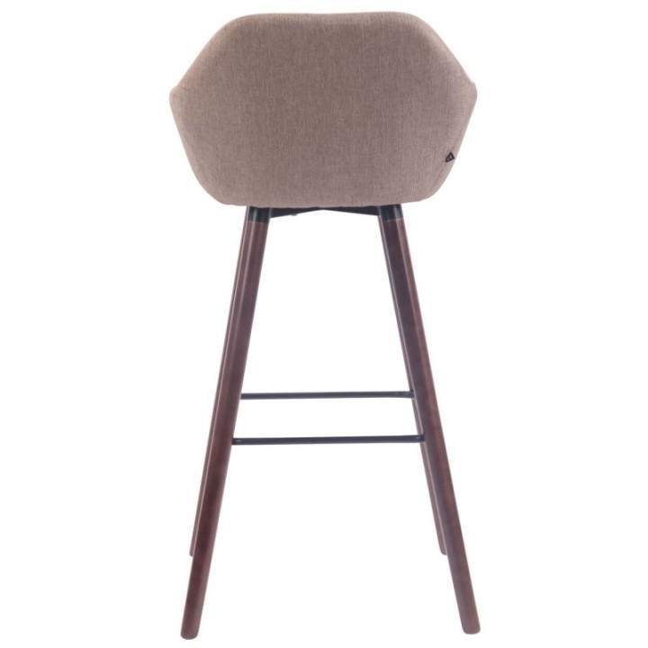 2er Set Barhocker Adelaide walnuss