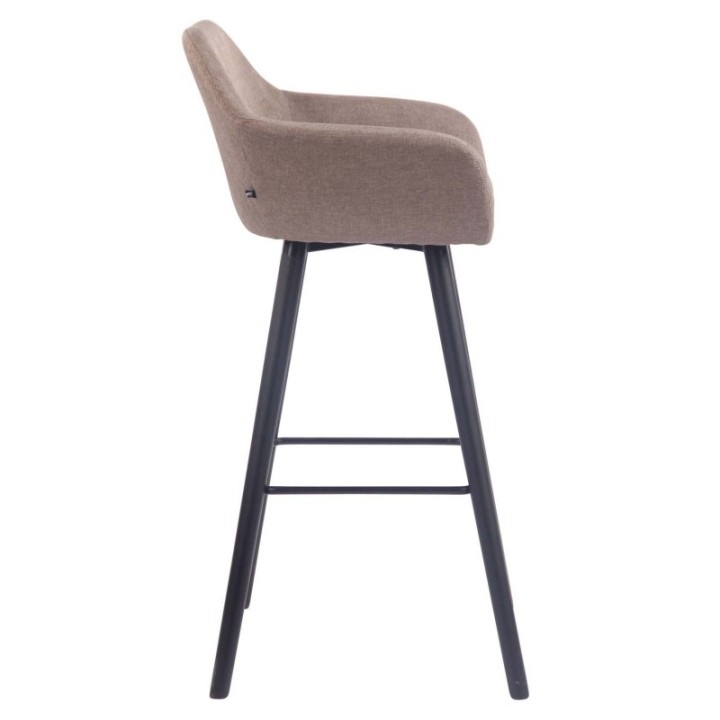 2er Set Barhocker Adelaide schwarz