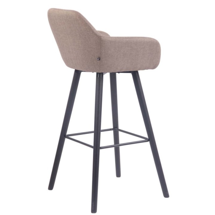 2er Set Barhocker Adelaide schwarz