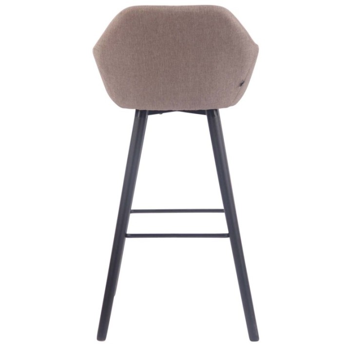 2er Set Barhocker Adelaide schwarz