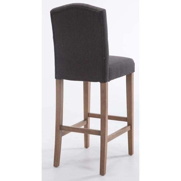 2er Set Barhocker Louise Stoff antik-hell
