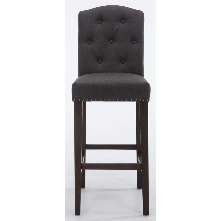 2er Set Barhocker Louise Stoff antik