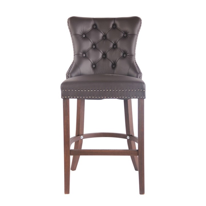Barhocker Taipeh Echtleder antik