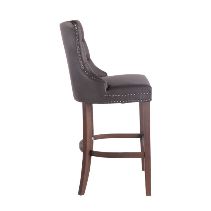 Barhocker Taipeh Echtleder antik