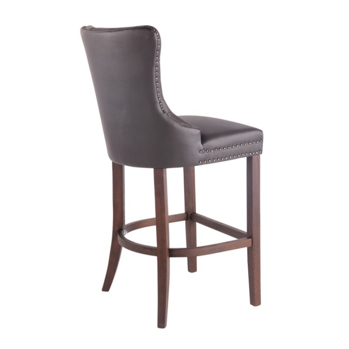 Barhocker Taipeh Echtleder antik