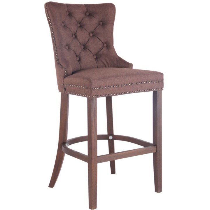 Barhocker Taipeh Stoff antik