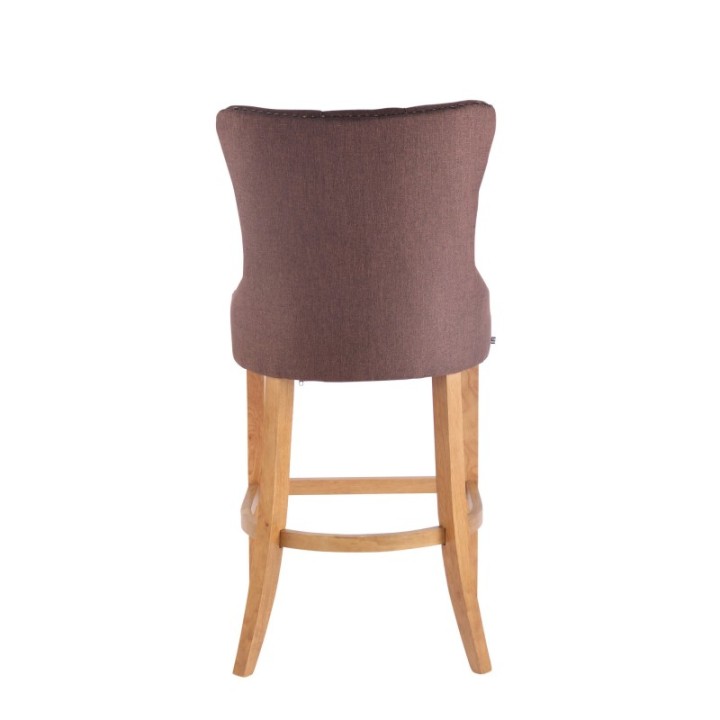 Barhocker Taipeh Stoff antik-hell