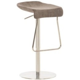 Barhocker Rabat Stoff edelstahl