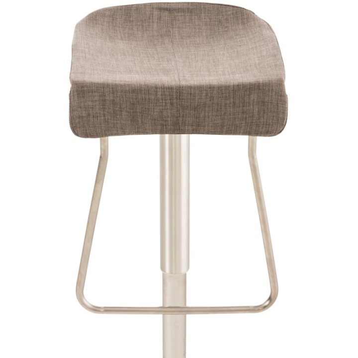 Barhocker Rabat Stoff edelstahl