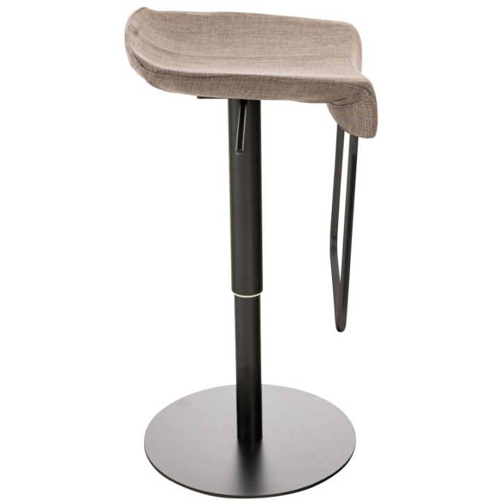 Barhocker Rabat Stoff schwarz