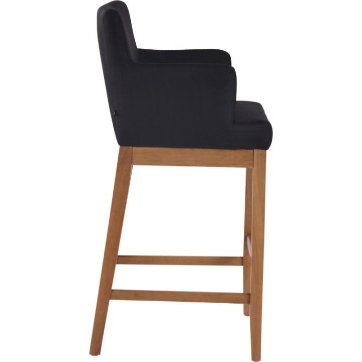 Barhocker Laredo Stoff antik-hell