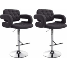 2er Set Barhocker Dublin Stoff C